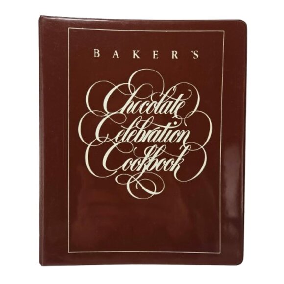 Vintage 1980s Bakers Chocolate Celebration Cookbook Binder General Foods Ontario - Picture 16 of 16